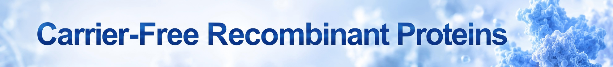 Carrier-Free Recombinant Proteins